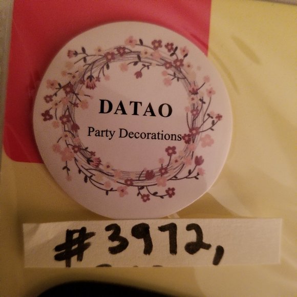 ✅#3972 NEW Sealed Forever Young Black Acrylic Datao - Picture 3 of 3